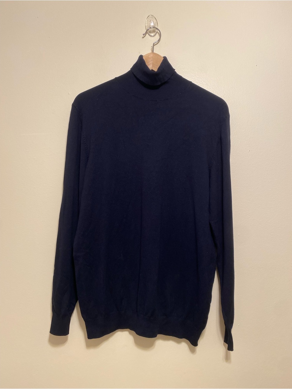 Zara Men's Dark Navy Turtleneck Sweater. Size M. Style 0304/342/401 New